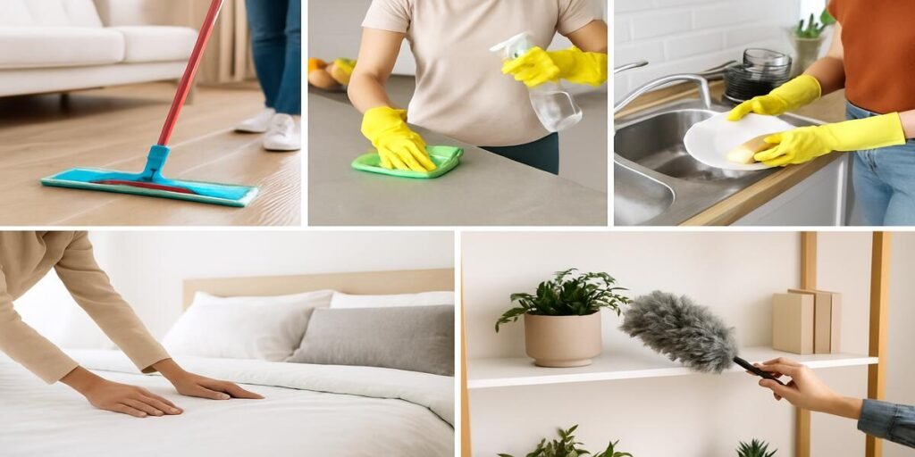 Spotless House Example Maintain a Spotless Home with 5 Easy Daily Routines