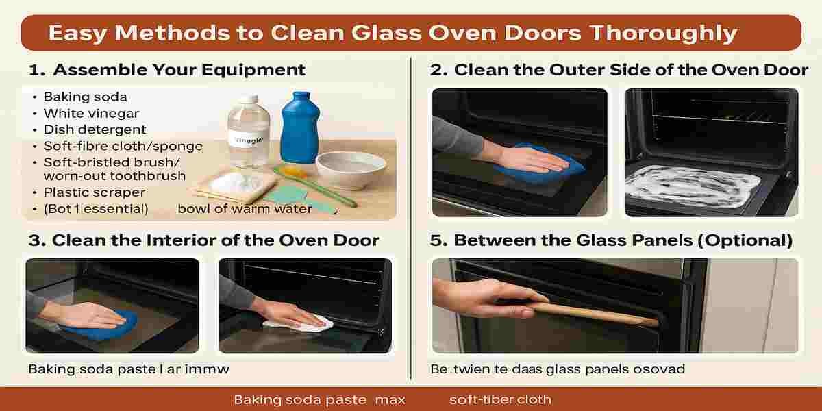 Easy Methods to Clean Glass Oven Doors Thoroughly