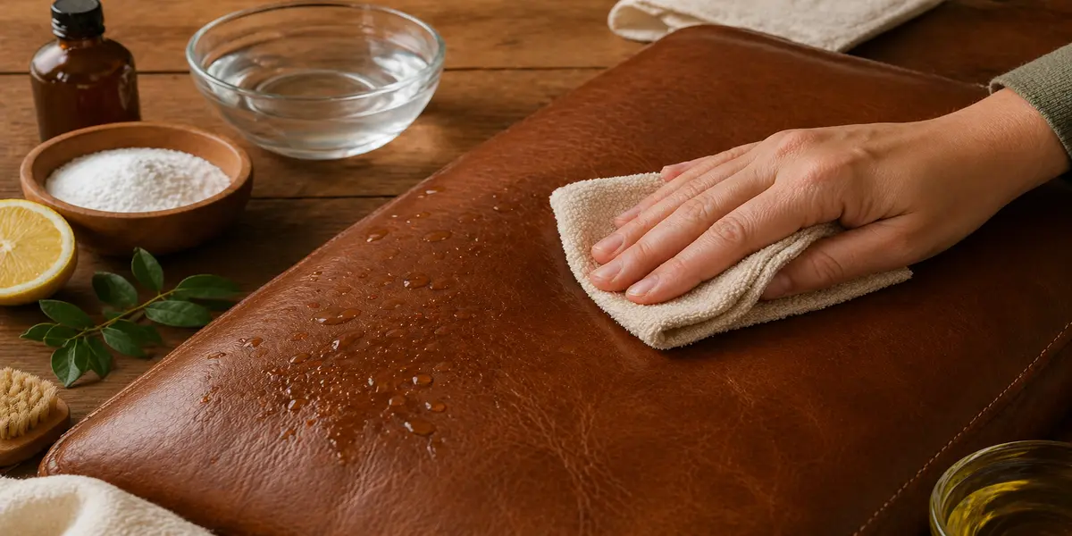 Easy Ways to Clean Water Spots Off Leather Naturally